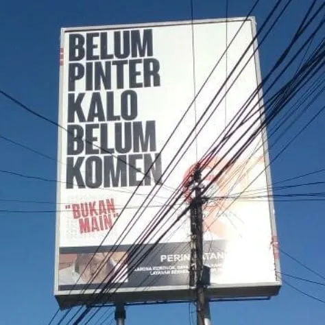 11 Pesan dan Tamparan Keras Paling Epik dari Baliho Iklan Rokok. Dijamin Menohok Banget! 18