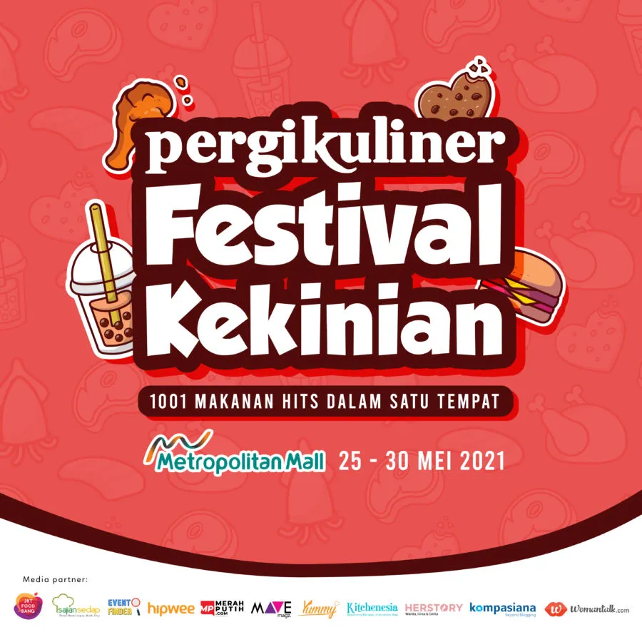 Pekan Jajanan Kekinian Pergikuliner, Hadir untuk Pertama Kalinya di Kota Bekasi. 1