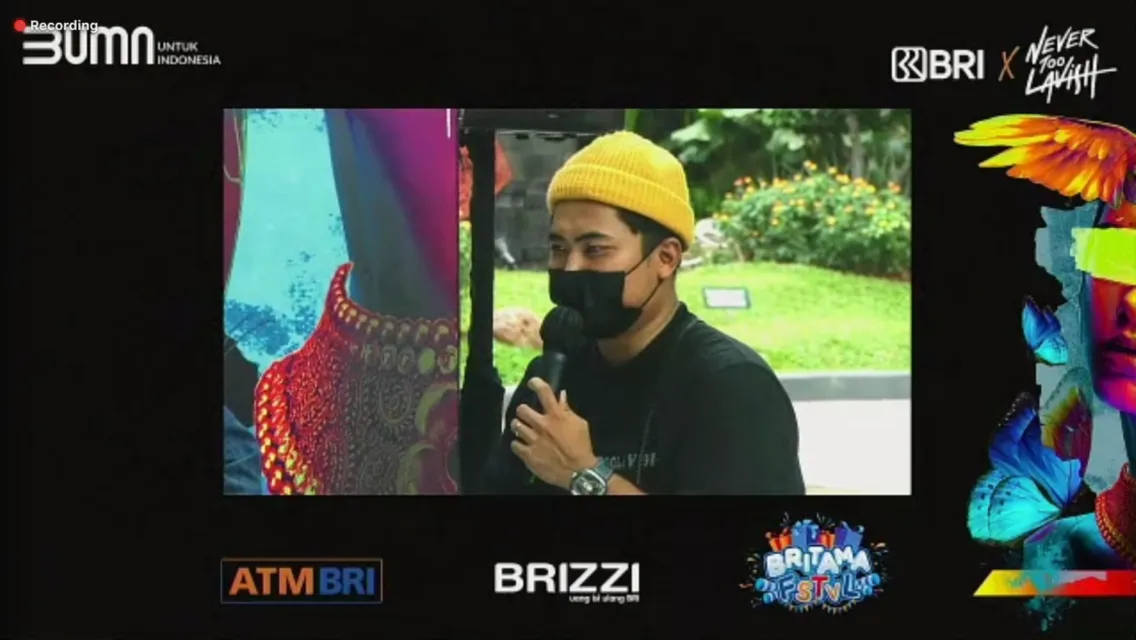 Kolaborasi BRI x Never Too Lavish Hadirkan Kartu Brizzi dan ATM Bercorak Grafiti Khas Anak Muda 4