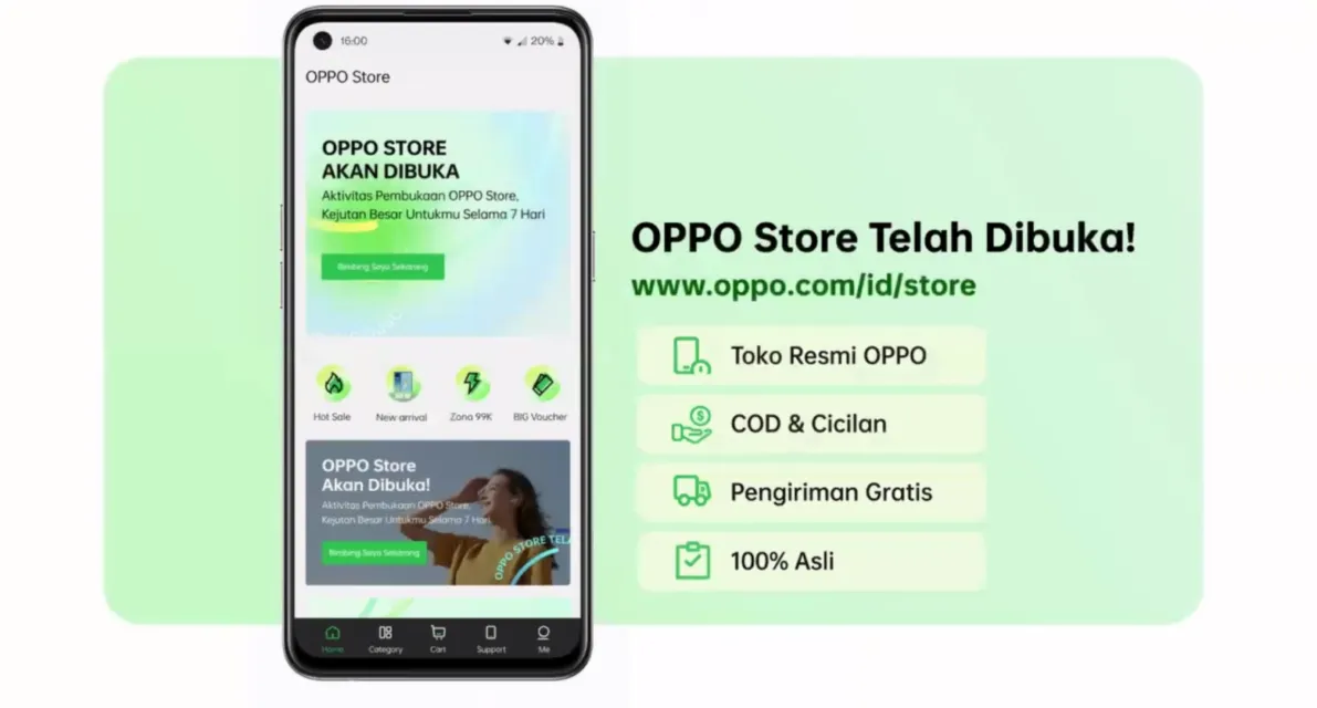 OPPO Store Resmi Dibuka, Mudahkan Konsumen Belanja Produk Terbaik OPPO dan Aksesoris dari Berbagai Merek Ternama 4