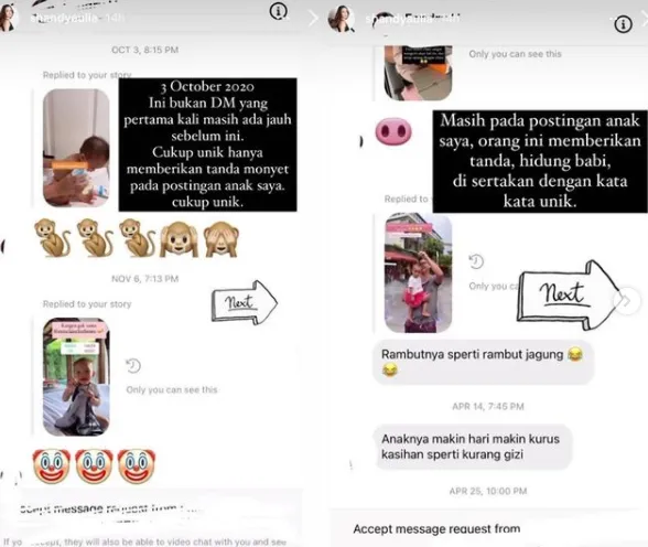 Lagi, Shandy Aulia Tegur Haters yang Bilang Anaknya Gizi Buruk. Perkembangan Anak Bukan Guyonan! 4