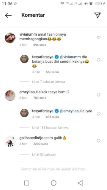 Sempat Hamil Anak Kedua, Tasya Farasya Umumkan Kabar Keguguran. Kondisinya Kini Sudah Membaik 2