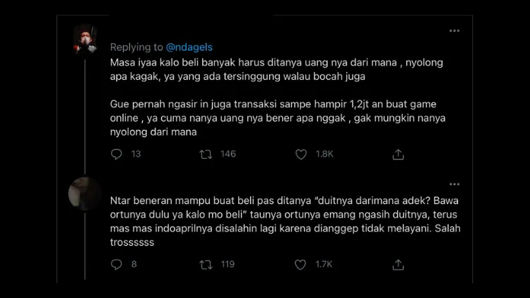 Viral Orang Tua Marah-Marah ke Kasir Indomaret karena Anaknya Top Up Game 800 Ribu 3