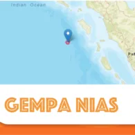 Gempa M 7,2 Melanda Nias Barat; Getaran Kuat Terasa Sampai Padang. BMKG Imbau Potensi Gempa Susulan