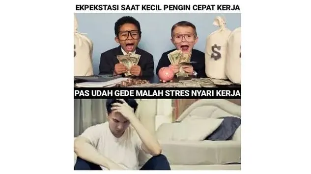 Kocaknya 8 Meme Ekpektasi Anak Kecil pada Orang Dewasa yang Ternyata Nggak Sesuai Kenyataan 9
