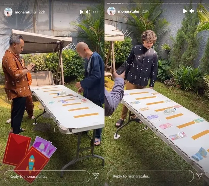 Hebohnya Bagi-Bagi THR ala 7 Artis Indonesia; Pakai Emas Batangan hingga iPhone 12 2