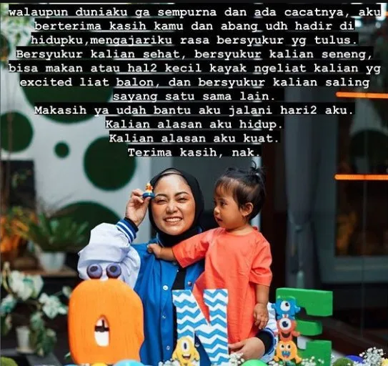 Kini Jadi Single Mom, Rachel Vennya Tulis Pesan Haru untuk Anak-anaknya. Ungkap Rasa Syukur 2