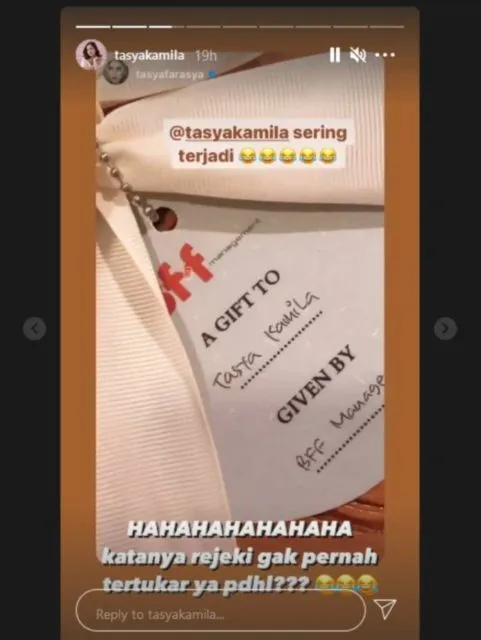 Tasya Farasya Bagikan Pengalaman Kocak Saat Dikirimi Hampers yang Ternyata Ditujukan untuk Tasya Kamila 3