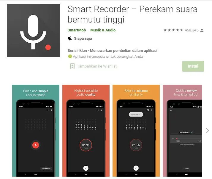 7 Aplikasi Perekam Suara Terbaik. Cocok untuk Podcast atau Vlogging 8 aplikasi perekam suara