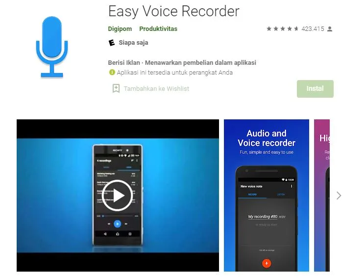 7 Aplikasi Perekam Suara Terbaik. Cocok untuk Podcast atau Vlogging 11 aplikasi perekam suara dubbing