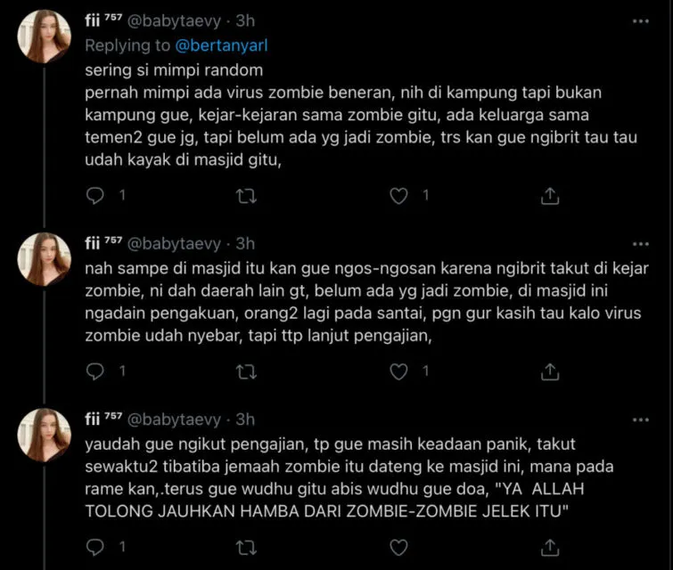 11 Mimpi Absurd yang Pernah Dialami Warganet. Bunga Tidur Macam Apa ini? 14