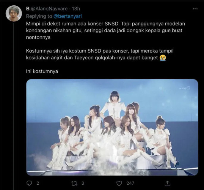 11 Mimpi Absurd yang Pernah Dialami Warganet. Bunga Tidur Macam Apa ini? 16