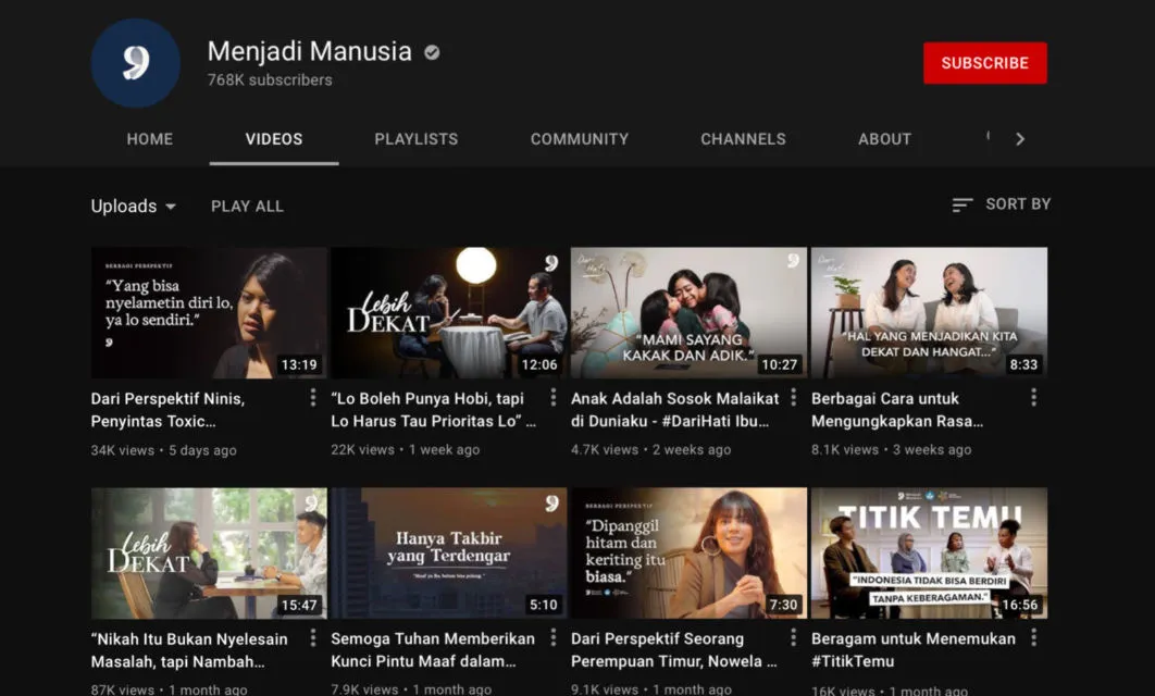 11 YouTube Channel Terbaik yang Bermanfaat 18