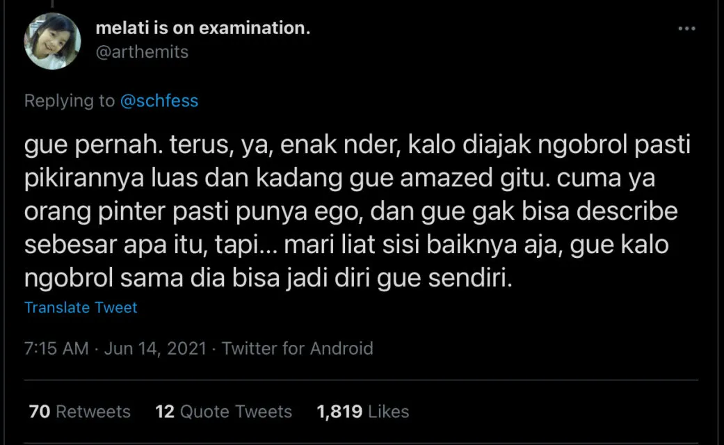 Begini Rasanya PDKT sama Orang Pintar, Geregetan dan Bikin Kita Jadi Terlihat Nggak Ada Apa-apanya 13