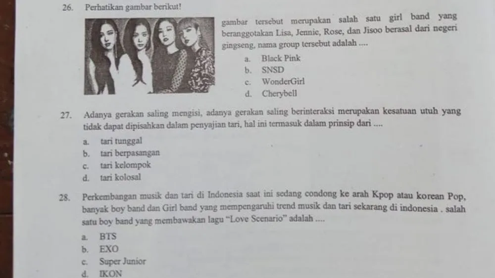 Mungkin ini Penyebab Anak Sekolah Zaman Sekarang Makin Pusing. Soal Ujiannya Aja Begini~ 15
