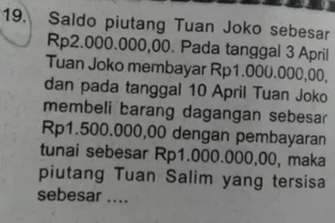 Mungkin ini Penyebab Anak Sekolah Zaman Sekarang Makin Pusing. Soal Ujiannya Aja Begini~ 21