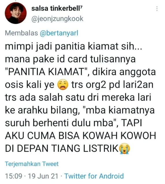 11 Mimpi Absurd yang Pernah Dialami Warganet. Bunga Tidur Macam Apa ini? 20