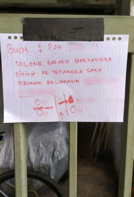 11 Pemberitahuan Absurd dari Pelanggan untuk Kurir Paket di Depan Rumah. Sabar, ya, Bang! 16