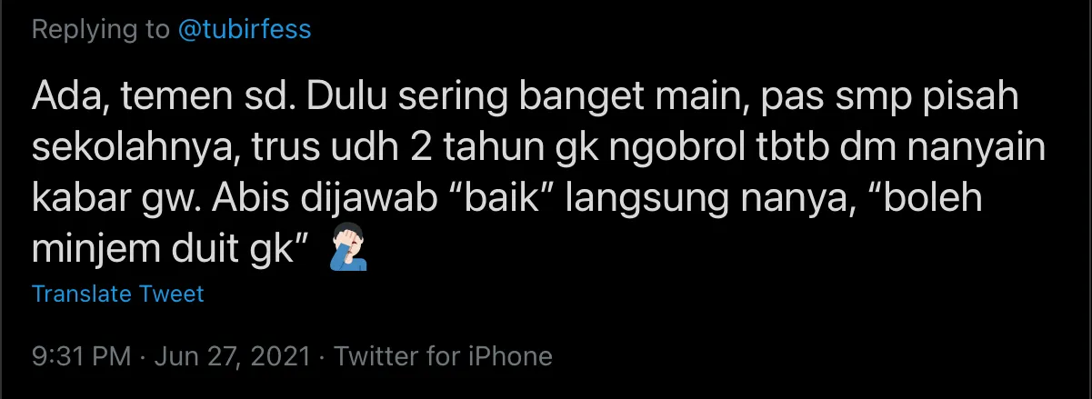 Curhatan Warganet ini Buktikan Jika Nggak Semua Orang Bisa Jadi Teman 19