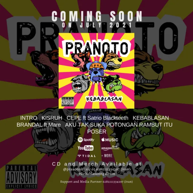 Berangkat dari Keresahan Sosial, Band Punk Rock Pranoto Siap Debut Album di Juli Mendatang 1