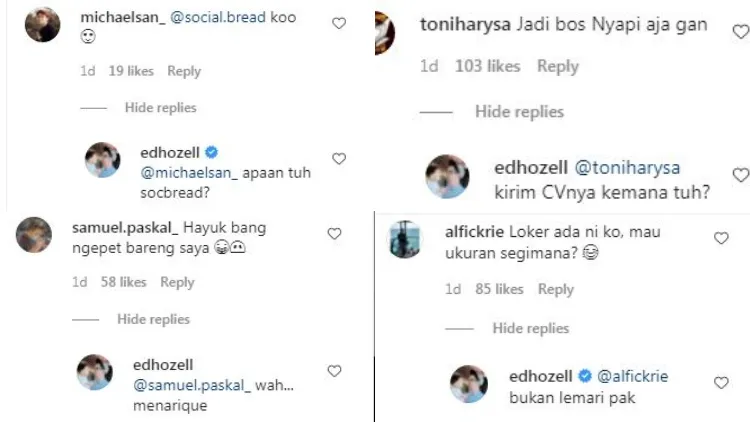 Usai Putuskan Berhenti Jadi YouTuber, Edho Zell Cari Lowongan Pekerjaan. Disemangati Daniel Mananta 4