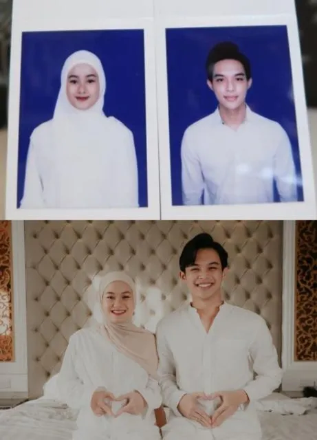 10 Potret Pas Foto Buku Nikah Artis Indonesia yang Curi Perhatian 11