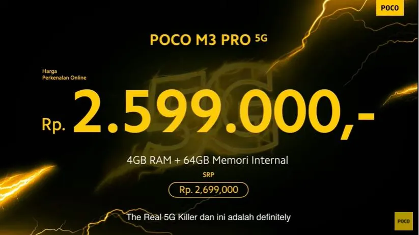Luncurkan Ponsel Baru Tipe M3 Pro 5G, POCO Tawarkan Kecepatan Tinggi dengan Harga 'Ekstrem' 8