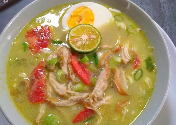 Resep Soto Ayam Lamongan Sampai Betawi, Bisa Dibikin Sendiri! 12 resep soto ayam