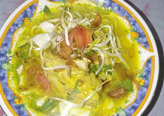 Resep Soto Ayam Lamongan Sampai Betawi, Bisa Dibikin Sendiri! 9 Resep soto ayam kuning