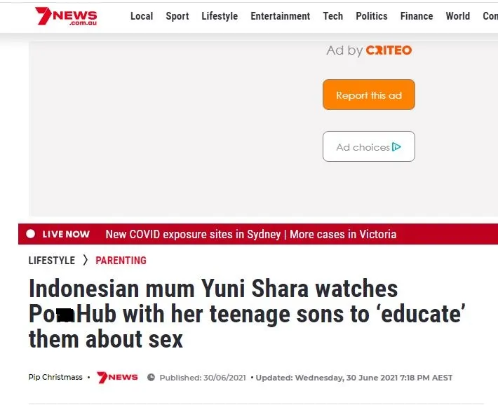 6 Artis Indonesia ini Pernah Disorot Media Asing karena Hal-Hal Tak Lazim. Terbaru Yuni Shara 12