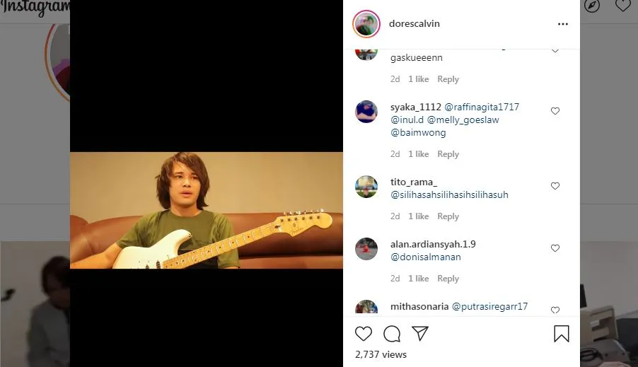 Kesulitan Biayai Pengobatan Ibunda, Calvin Dores Terpaksa Lelang Gitar Almarhum sang Ayah 2