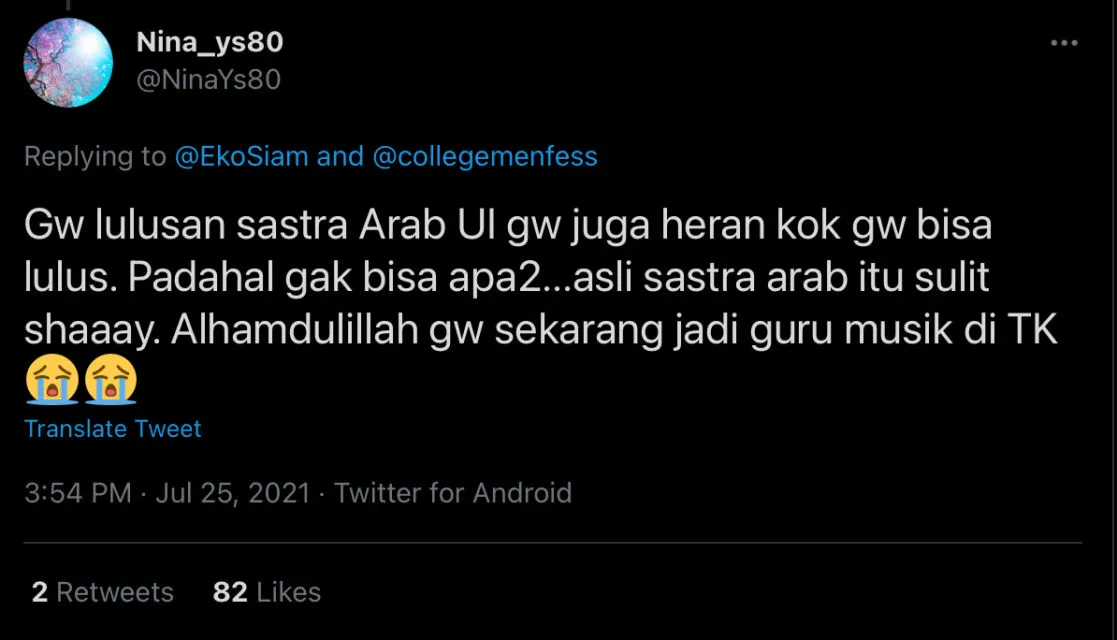 Kocaknya Curhatan Warganet Tentang Salah Jurusan. Drama Awal Kuliah Aja Udah Begini, Gimana Nanti~ 14