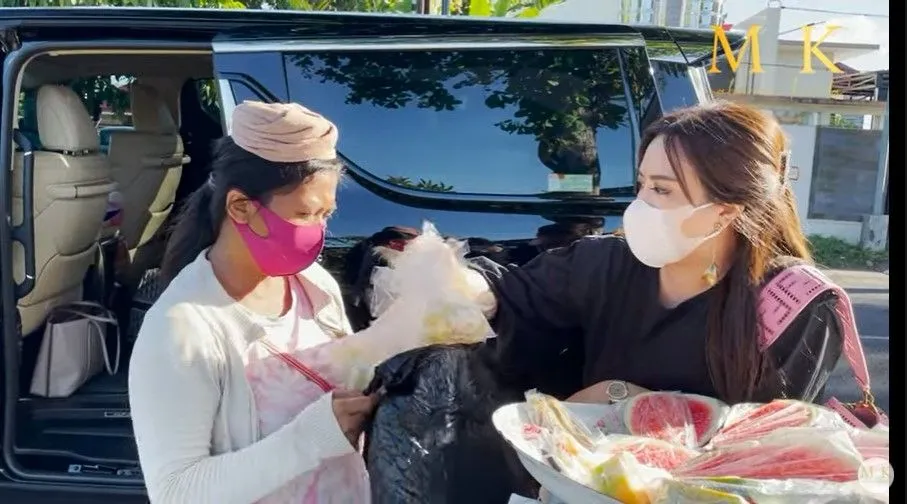 Aksi Nyata 8+ Seleb Bantu Masyarakat Terdampak Pandemi; Bagi-Bagi Sembako hingga Beri Pekerjaan 7