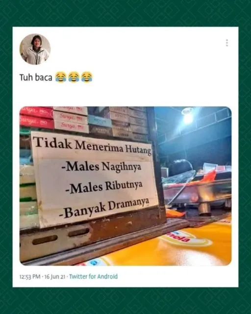 11 Peringatan Anti Ngutang ini Bikin Siapapun yang Mau Ngutang Jadi Mikir 16