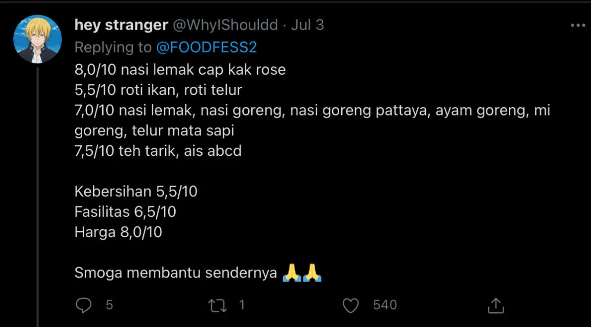 11 Review Konyol dari Warganet untuk Warung Makan Uncle Muthu. Sekarang Lagi Tutup Akibat PPKM 22