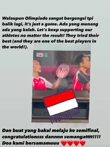 Ajak Publik Tetap Dukung Atlet Apa pun Hasilnya, Raisa: Mereka Udah Berusaha yang Terbaik 3