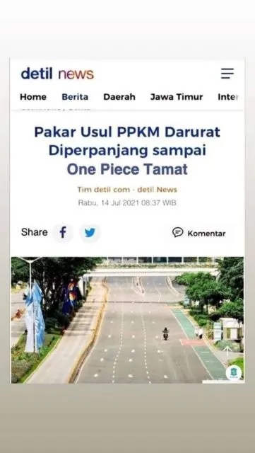 Saking Keselnya dengan Perpanjangan PPKM, Warganet Luapkan Emosi dalam Sederet Meme Kocak ini 21