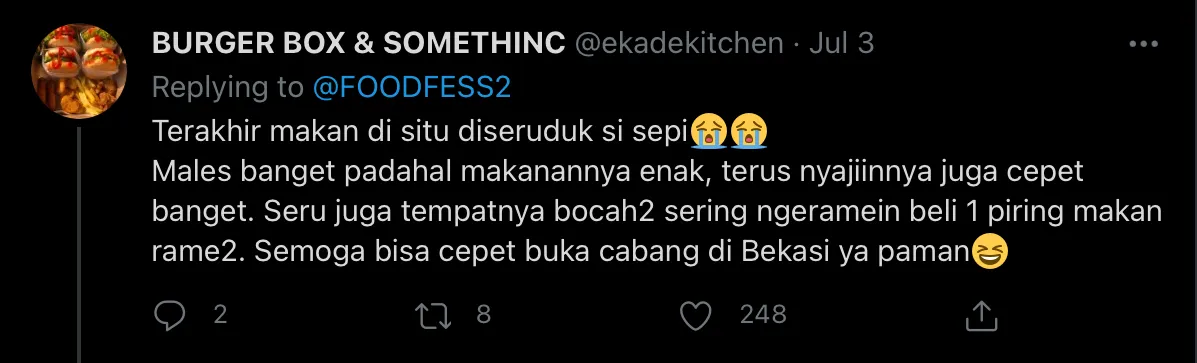 11 Review Konyol dari Warganet untuk Warung Makan Uncle Muthu. Sekarang Lagi Tutup Akibat PPKM 14