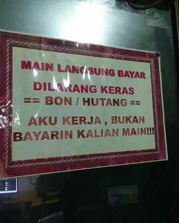 11 Peringatan Anti Ngutang ini Bikin Siapapun yang Mau Ngutang Jadi Mikir 21
