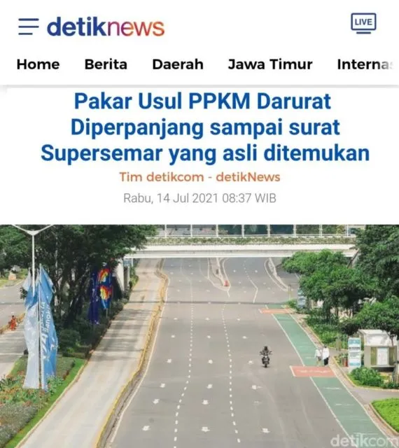 Saking Keselnya dengan Perpanjangan PPKM, Warganet Luapkan Emosi dalam Sederet Meme Kocak ini 15