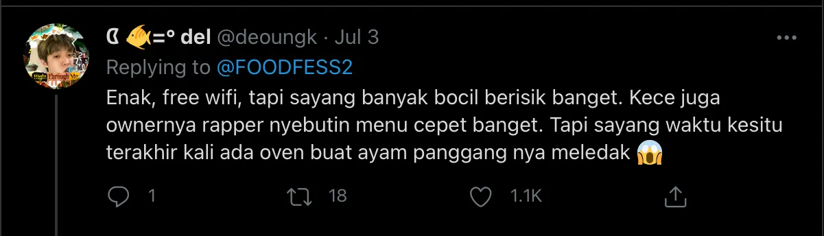 11 Review Konyol dari Warganet untuk Warung Makan Uncle Muthu. Sekarang Lagi Tutup Akibat PPKM 19