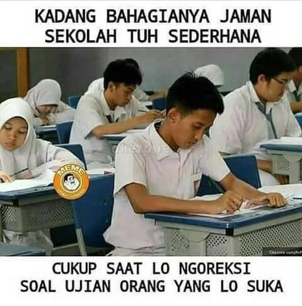 11 Meme Kocak ini Bikin Iri Anak-Anak Sekolah Zaman Sekarang. Kapan Bisa Merasakan Begini, ya? :( 12