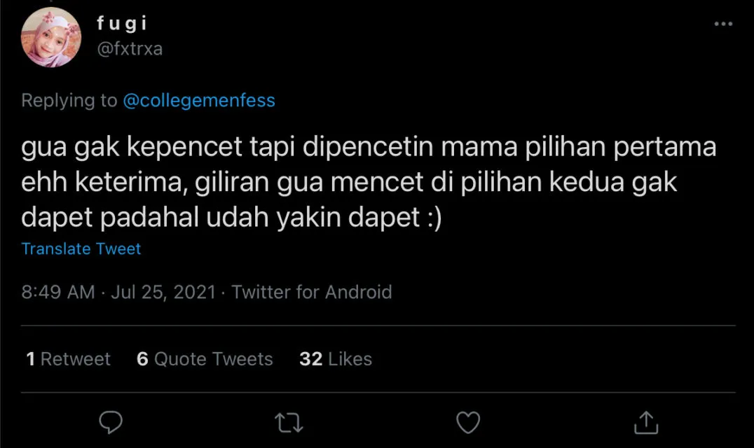 Kocaknya Curhatan Warganet Tentang Salah Jurusan. Drama Awal Kuliah Aja Udah Begini, Gimana Nanti~ 19