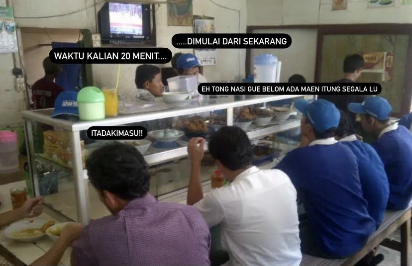 Soal PPKM Level 4 Batasi Waktu Makan Maksimal Hanya 20 Menit, Begini Respons Warganet. KZL! 19