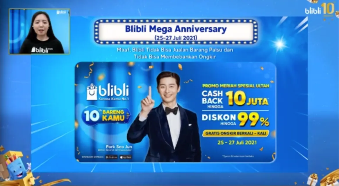 Rayakan Ulang Tahun Ke-10, Blibli Hadirkan Banyak Kejutan Mulai Tanggal 15 hingga 27 Juli 2021 5