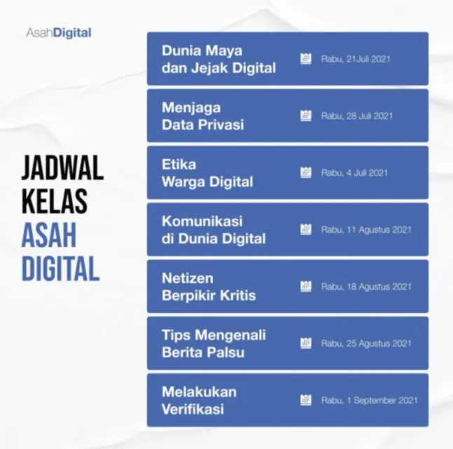 Bersama Facebook, Kemkominfo dan Siberkreasi Akan Gelar 'Kelas Asah Digital' Mulai 21 Juli 2021 5