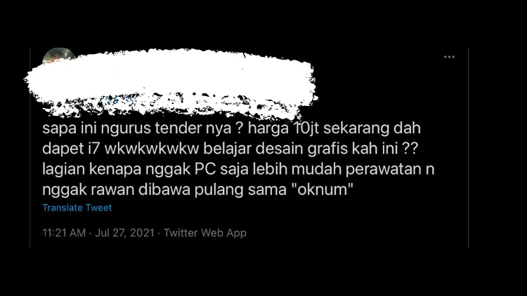 Viral Rencana Pemerintah Anggarkan Laptop Seharga 10 Juta per Unit, Begini Respons Warganet 15