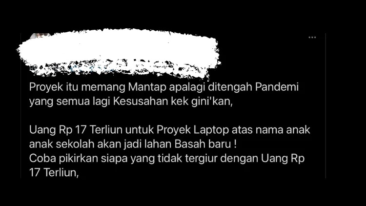 Viral Rencana Pemerintah Anggarkan Laptop Seharga 10 Juta per Unit, Begini Respons Warganet 16