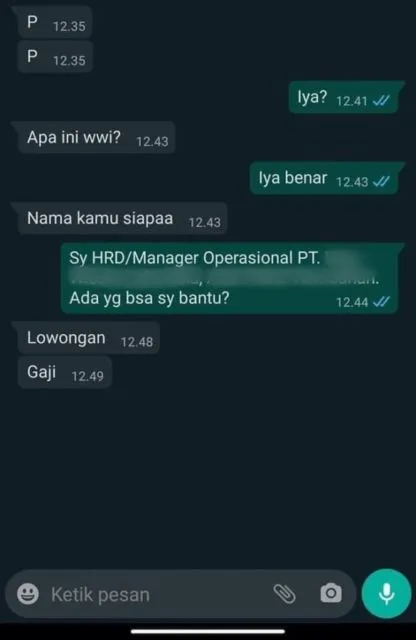 Susahnya Ketemu Pelamar Kerja yang Punya Kelakuan Begini, Jadi Ujian Hidup bagi HRD 14