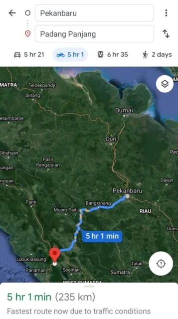 Naik Motor dari Pekanbaru ke Padang Panjang, Cinta Remaja ini Berujung Ditolak. Sebuah Perjuangan! 4